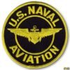 Embroidered U.S. Naval Aviation Wings Patch