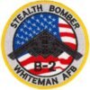 Embroidered B-2 Stealth Bomber Whiteman AFB Patch
