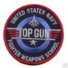 Embroidered US Navy Fighter Weapons School Patch