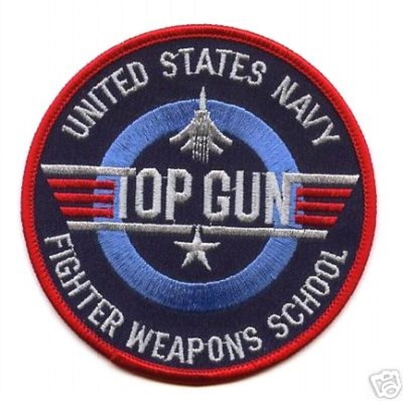 Embroidered US Navy Fighter Weapons School Patch